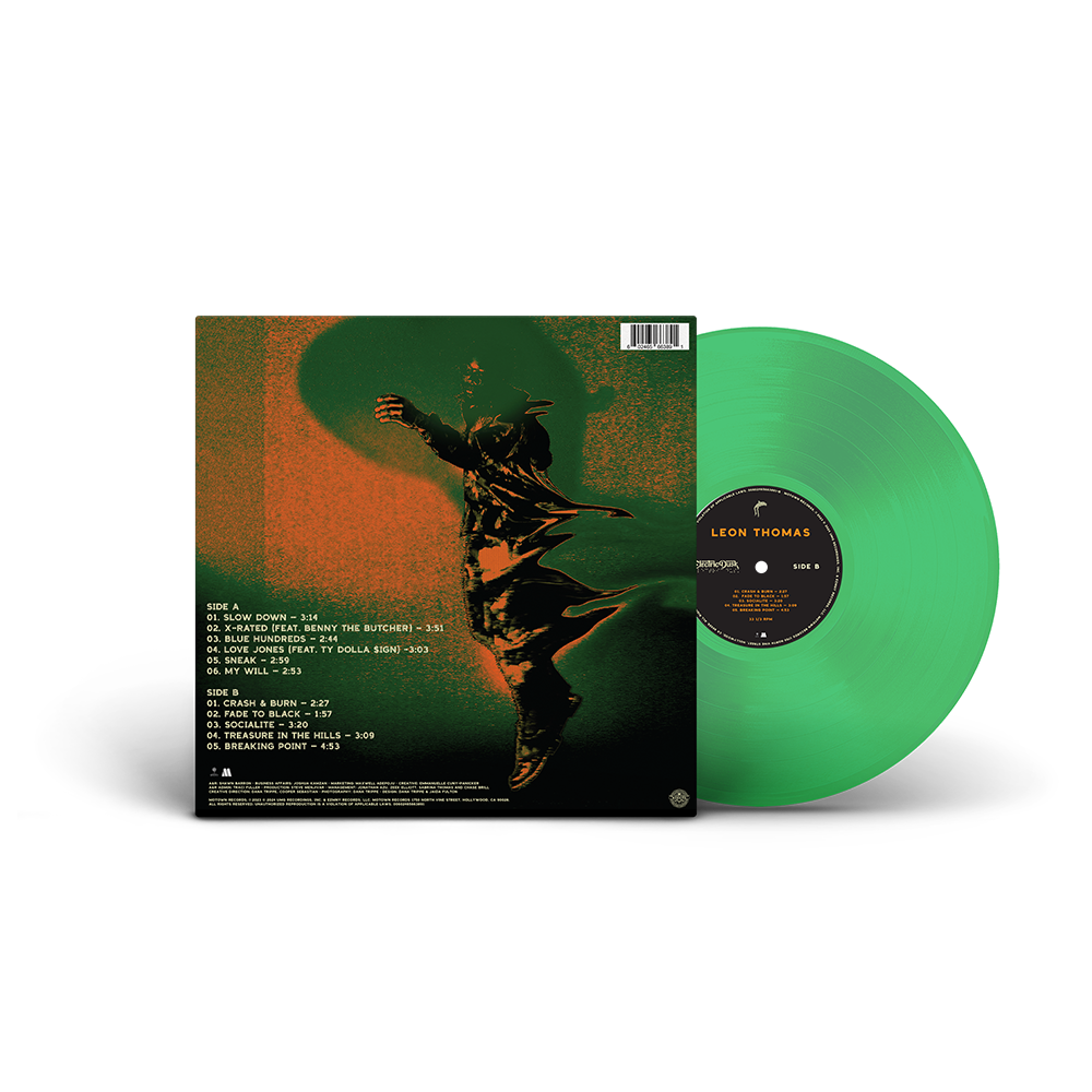 Leon Thomas - Electric Dusk (1 Year Anniversary) Vinyl Back