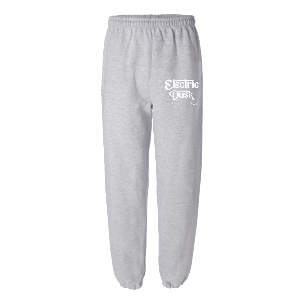 Electric Dusk Sweatpants Grey Front