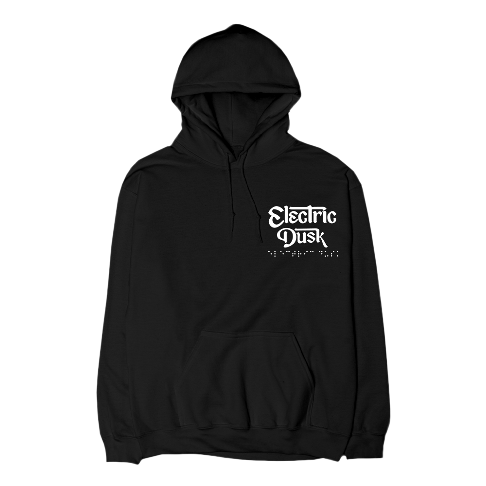 Electric Dust Hoodie Black Front